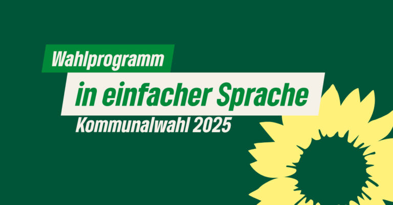 Unser Wahlprogramm in einfacher Sprache