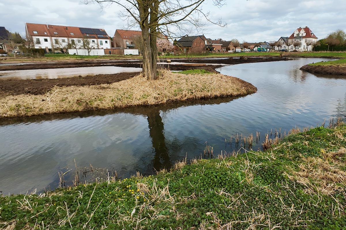 Themenstammtisch vor Ort: Renaturierung der Issumer Fleuth